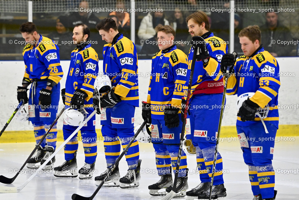 1. EHC ALTHOFEN vs. ESC SOCCERZONE STEINDORF  | EHC Althofen Mannschaft, #63 Hammerle Simon 1. EHC ALTHOFEN, #58 Goritschnig Martin 1. EHC ALTHOFEN, #20 Kogler Benjamin 1. EHC ALTHOFEN, #94 Zemasch Marcel 1. EHC ALTHOFEN, #67 Schettina Kevin 1. EHC ALTHOFEN, #26 Wilblinger Lucas 1. EHC ALTHOFEN, 1. EHC ALTHOFEN vs. ESC SOCCERZONE STEINDORF , 1. EHC ALTHOFEN vs. ESC SOCCERZONE STEINDORF  am 06.03.2025 in Althofen (Stadthalle Althofen), Austria, (Photo by Bernd Stefan)