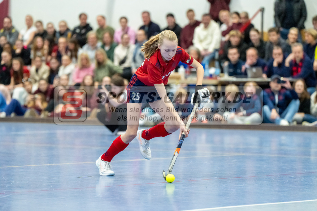 HK_20250223_103227 | Deutsche Meisterschaft wU14 Finale und Ehrungen am 23.2.2025 Düsseldorfer HC, Düsseldorf