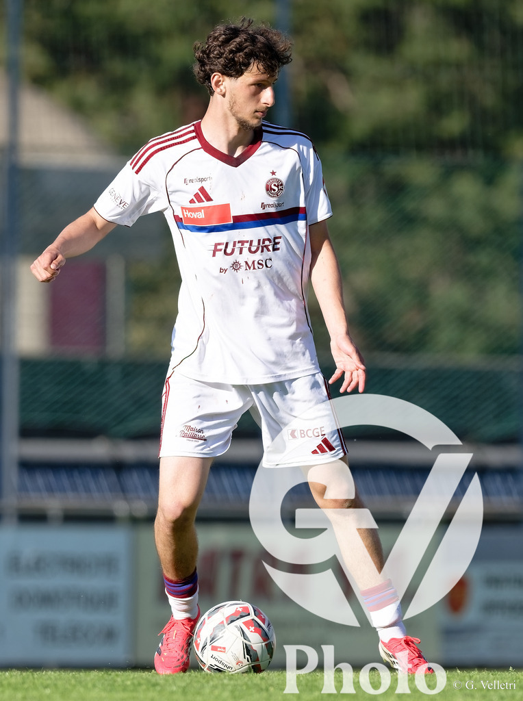 Lancy FC  v Servette FC M-21  - 1ere ligue Classic  | Geneva, Switzerland - April 25 : during the 1ere ligue Classic  match between Lancy FC  and Servette FC M-21  at Stade de Marignac on April 25 , 2026 in Geneva, Switzerland.