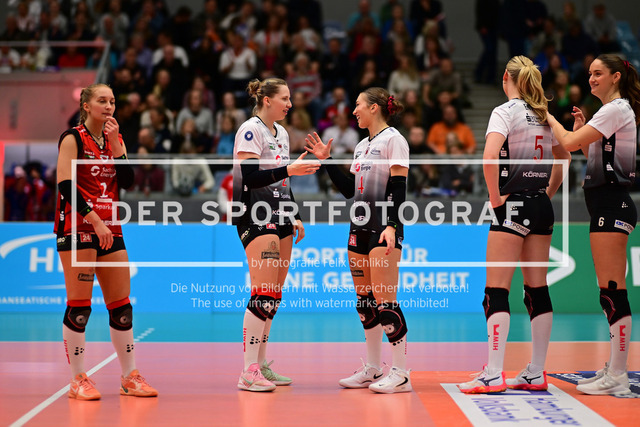 Volleyball I Frauen I Saison 2025-2026 I Bundesliga I 5. Spieltag I ETV Hamburger Volksbank Volleys - Dresdner SC I 06693 | Der Sportfotograf. - Realisiert mit Pictrs.com