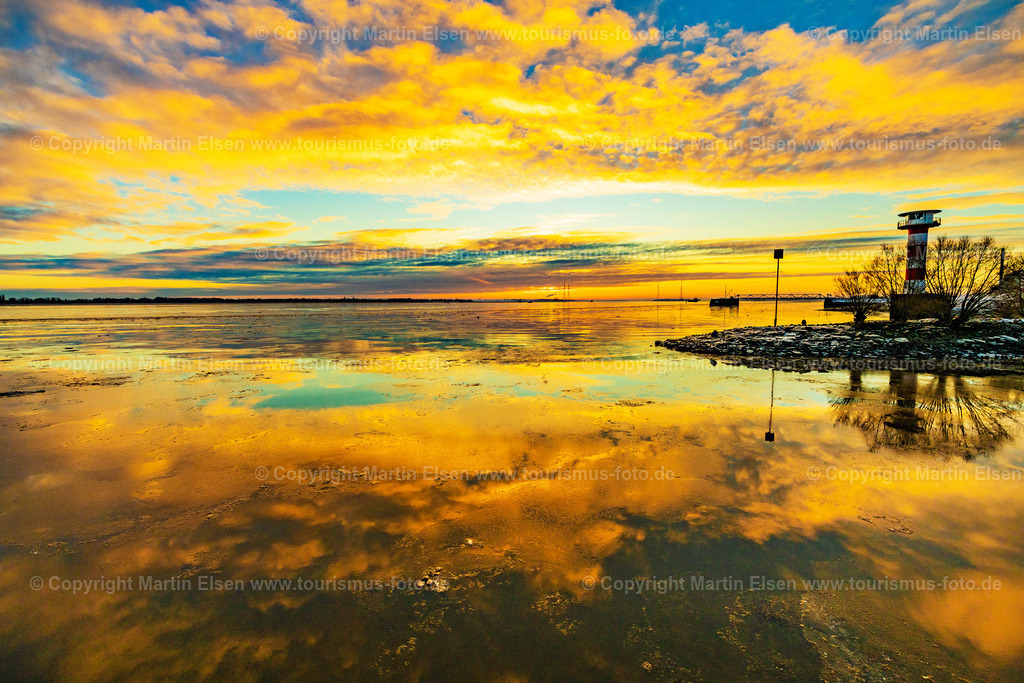 Stade Stadersand Sonnenaufgand Eisgang_ELS_0871110221 | Fotos aus den Touristenorten aus Norddeutschland. - Realisiert mit Pictrs.com