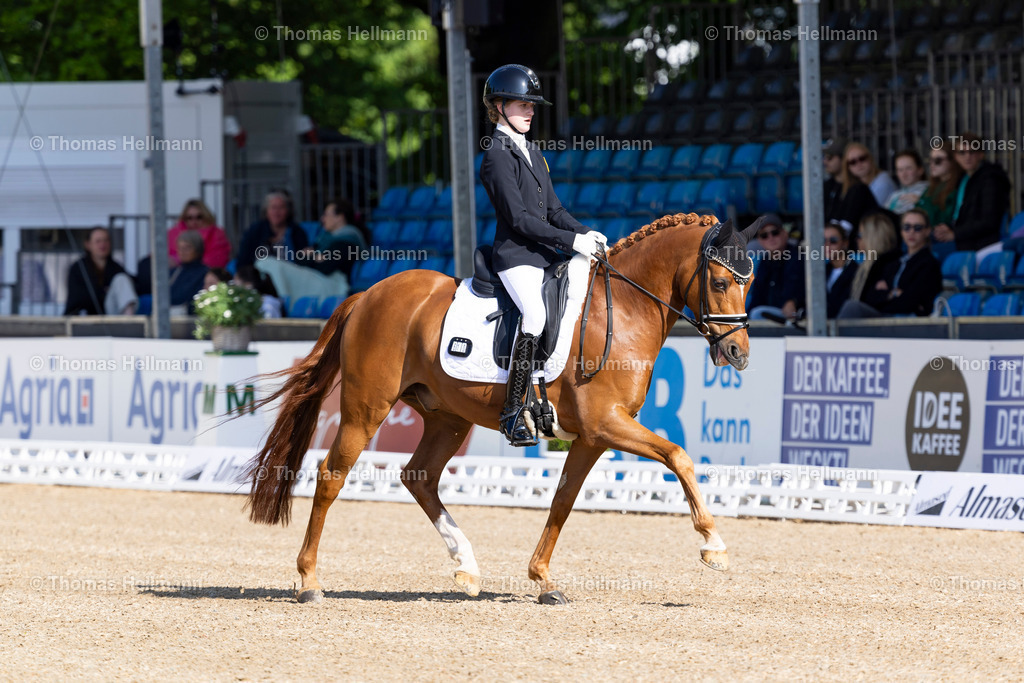 TH_610-SCHIRRMACHER Emily (GER)_ Carlo_18009 | Deutsches Spring- und Dressur-Derby 2024 am 12.05.24 in Hamburg, 610SCHIRRMACHER Emily (GER), Carlo