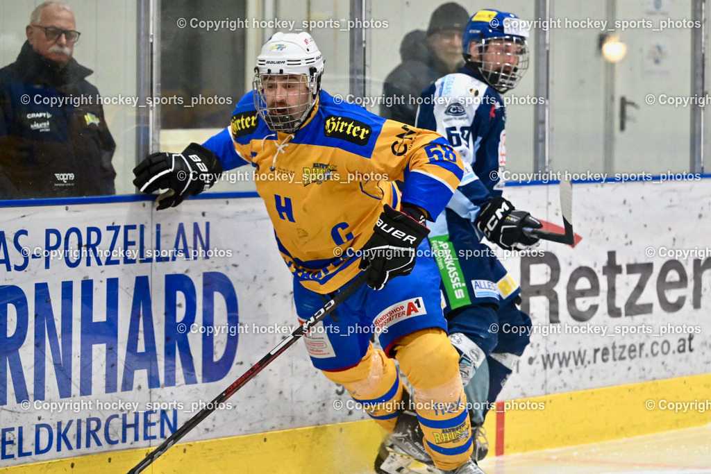 ESC SOCCERZONE STEINDORF vs. 1. EHC ALTHOFEN | #58 Goritschnig Martin 1. EHC ALTHOFEN, ESC SOCCERZONE STEINDORF vs. 1. EHC ALTHOFEN, ESC SOCCERZONE STEINDORF vs. 1. EHC ALTHOFEN am 28.02.2025 in Steindorf (Ossiachersee Halle), Austria, (Photo by Bernd Stefan)