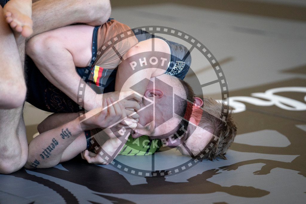 20240309PBB4565 | Fighters compete during the International Luta Livre (ILLCS) Spring Championship in Hannover, Germany, on March 9, 2024.