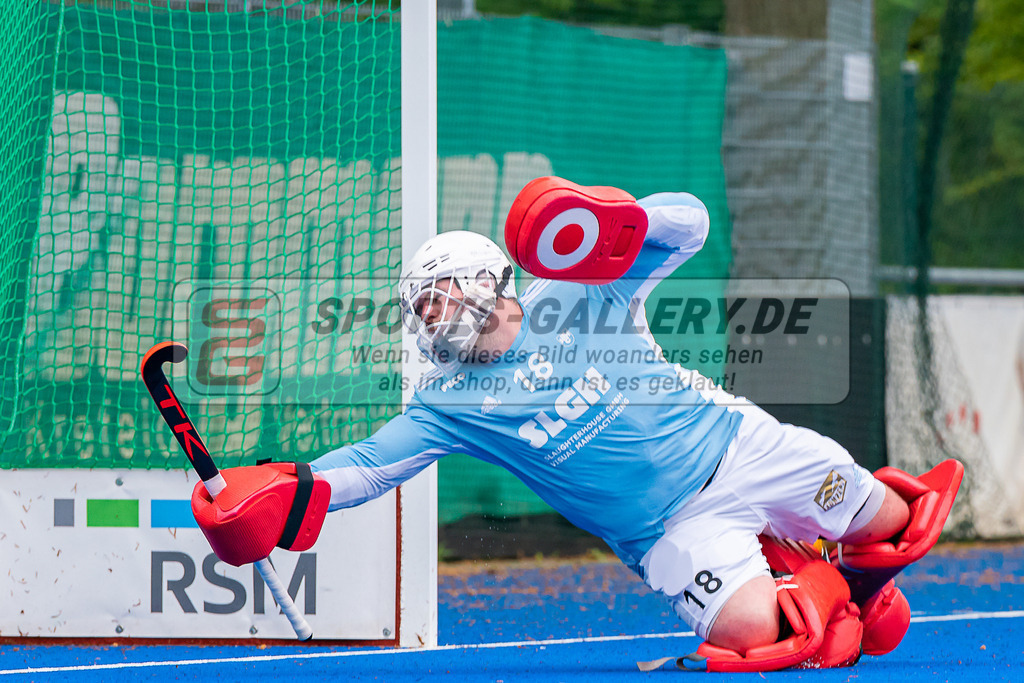HK_20230507_901818 | 1. Bundesliaga Herren Creefelder HTC - Harvestehuder THC  am 7.5.2023 Crefelder HTC ( CHTC ), Krefeld  , Brinckmann Anton ( Torwart Harvestehuder THC #18 )