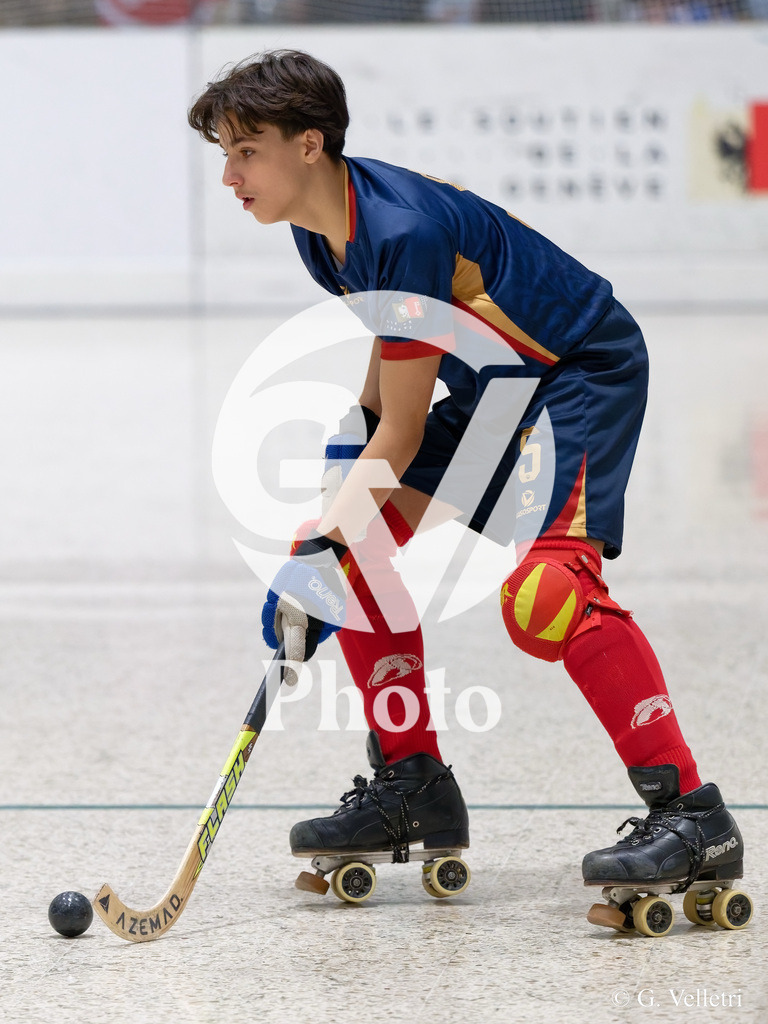 U17  - SC Thunerstern  v Geneve RHC A  |  during the U17  match between SC Thunerstern  and Geneve RHC A  at Centre sportif de la queue d'arve in Geneve, Switzerland