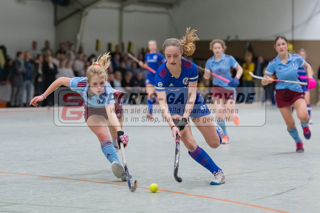 HK_20230225_104359 | Deutsche Meisterschaft WU16 Mannheimer HC - UHC Hamburg am 25.2.2023 DSC 99, Düsseldorf ,