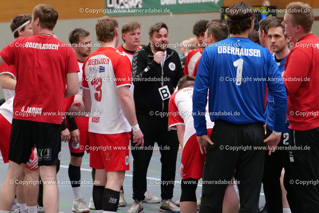 Handball : Verbandsliga Herren: TB Oberhausen - RW Oberhausen  am 12.04.2026 in Oberhausen. | Handball : Verbandsliga Herren: TB Oberhausen - RW Oberhausen  am 12.04.2026 in Oberhausen. - Realisiert mit Pictrs.com
