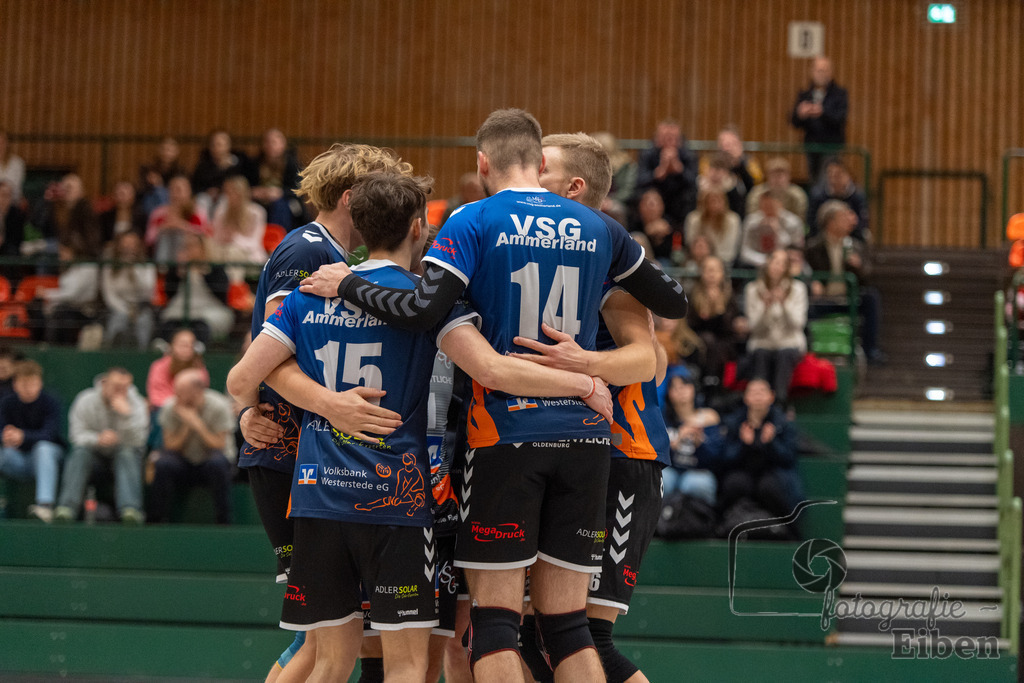 Oldenburger TB-VSG Ammerland | Volleyball Regionalliga; Oldenburger TB-VSG Ammerland am 24.01.2026 in Oldenburg (Sporthalle Haarenesch), Photo: Philip Eiben 2026 - Realisiert mit Pictrs.com