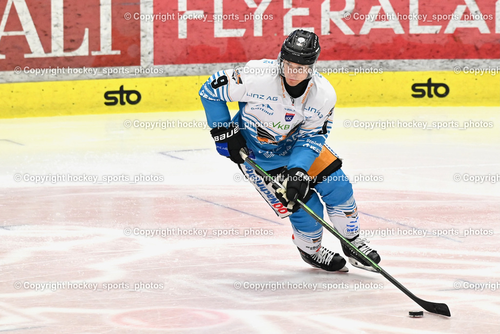 EC IDM Wärmepumpen VSV vs. Steinbach Black Wings Linz | #9 Emilio Romig Black Wings Linz, EC IDM Wärmepumpen VSV vs. Steinbach Black Wings Linz, EC IDM Wärmepumpen VSV vs. Steinbach Black Wings Linz am 23.01.2026 in Villach (Stadthalle Villach), Austria, (Photo by Bernd Stefan)