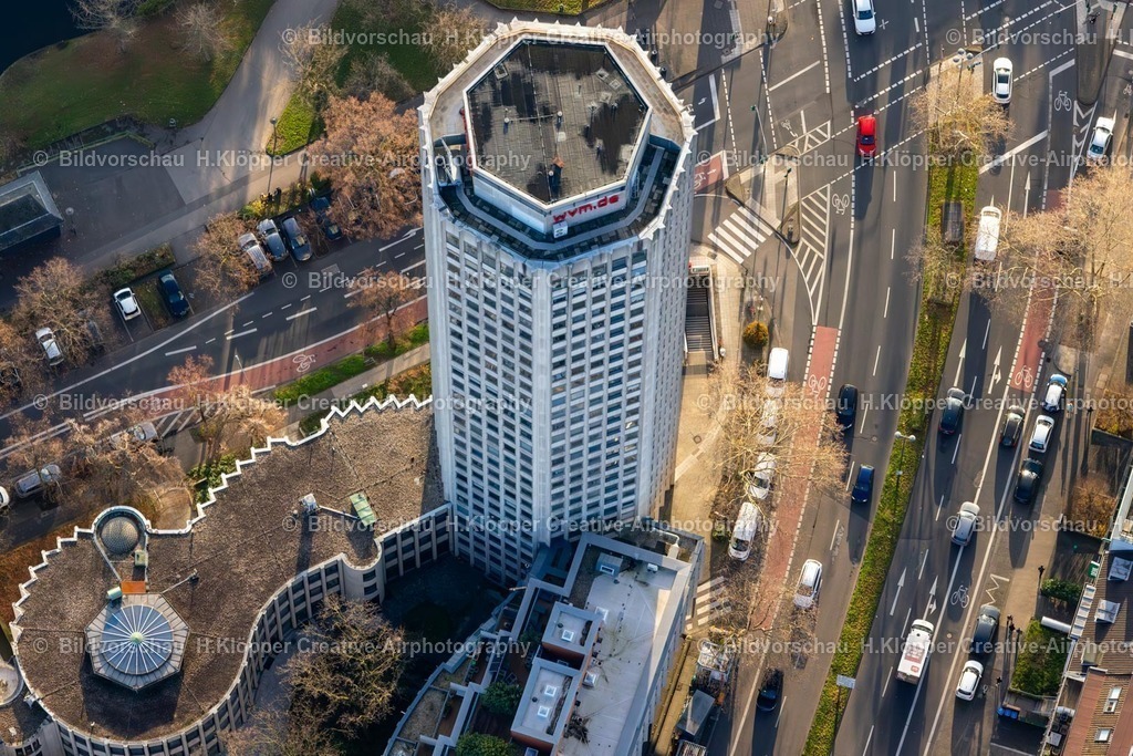 Luftbilder Köln-7871 | Luftbildfotografie Hochhaus- Gebäude im Wohngebiet " Ringturm " an der Riehler Straße in Köln im Bundesland Nordrhein-Westfalen, Deutschla - Realisiert mit Pictrs.com