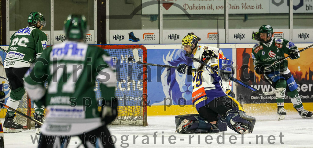 2024-01-19_018_TSV_Erding_gegen_ESC_Geretsried | Erding, Deutschland, 19.01.2024:
Eishockey, Bayernliga Vorrunde 2023 / 2024, 26. Spieltag, TSV Erding gegen ESC Geretsried, Endergebnis: 

Foto: Christian Riedel / fotografie-riedel.net