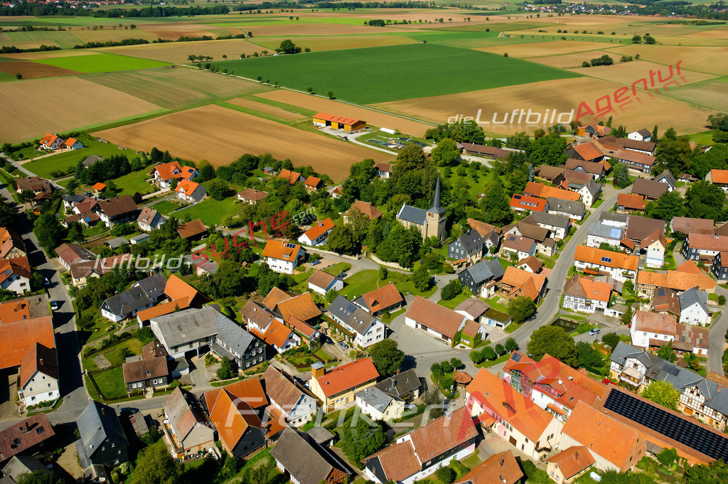Luftbild von Elsa Bad-rodach - Luftaufnahme wurde 2008 von https://frankenair.de mittels Flugzeug (keine Drohne) erstellt - die Geschenkidee