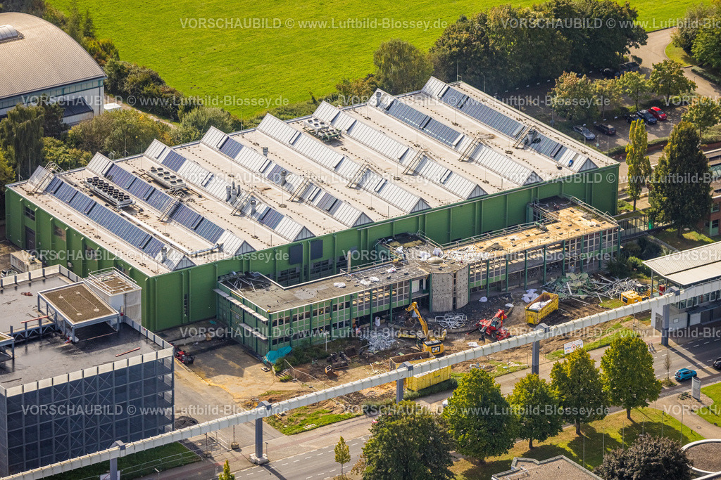 Dortmund231000578 | Luftbild, TU Technische Universität Dortmund, Technologiezentrum, Baustelle am Gebäude Emil-Figge-Straße, Eichlinghofen, Dortmund, Ruhrgebiet, Nordrhein-Westfalen, Deutschland