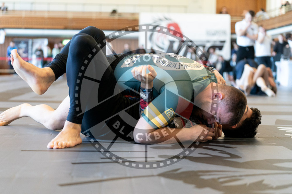 20250329PBB2993 | Fighters compete during the International Luta Livre (ILLCS) Germany IX Spring 2025 Competition spring on March 29, 2025 in Hannover, Germany.© Chiara Dazi