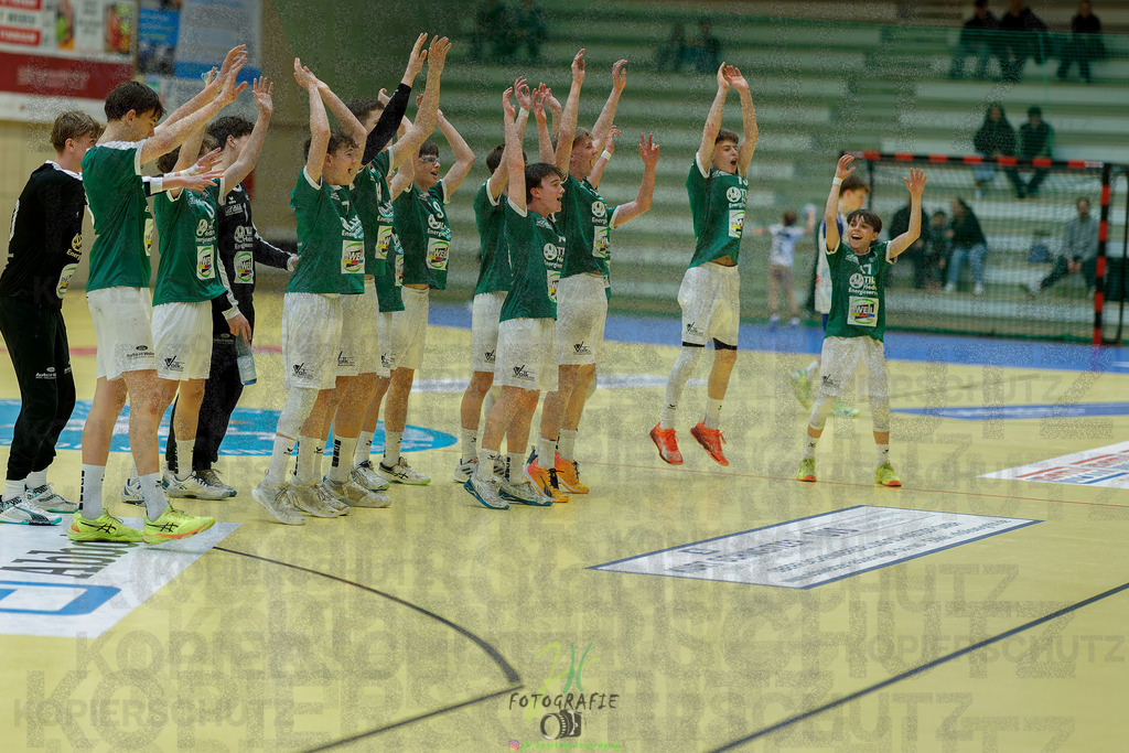 mJC-Regionalliga, Halbfinale Hessenmeisterschaft; HSG Dutenhofen/Münchholzhausen - TSV Pfungstadt | mJC-Regionalliga, Halbfinale Hessenmeisterschaft; HSG Dutenhofen/Münchholzhausen - TSV Pfungstadt am 15.03.2025 in Münchholzhausen (Sporthalle Münchholzhausen)Photo © 2025 - Jörg Heinrich - Realisiert mit Pictrs.com