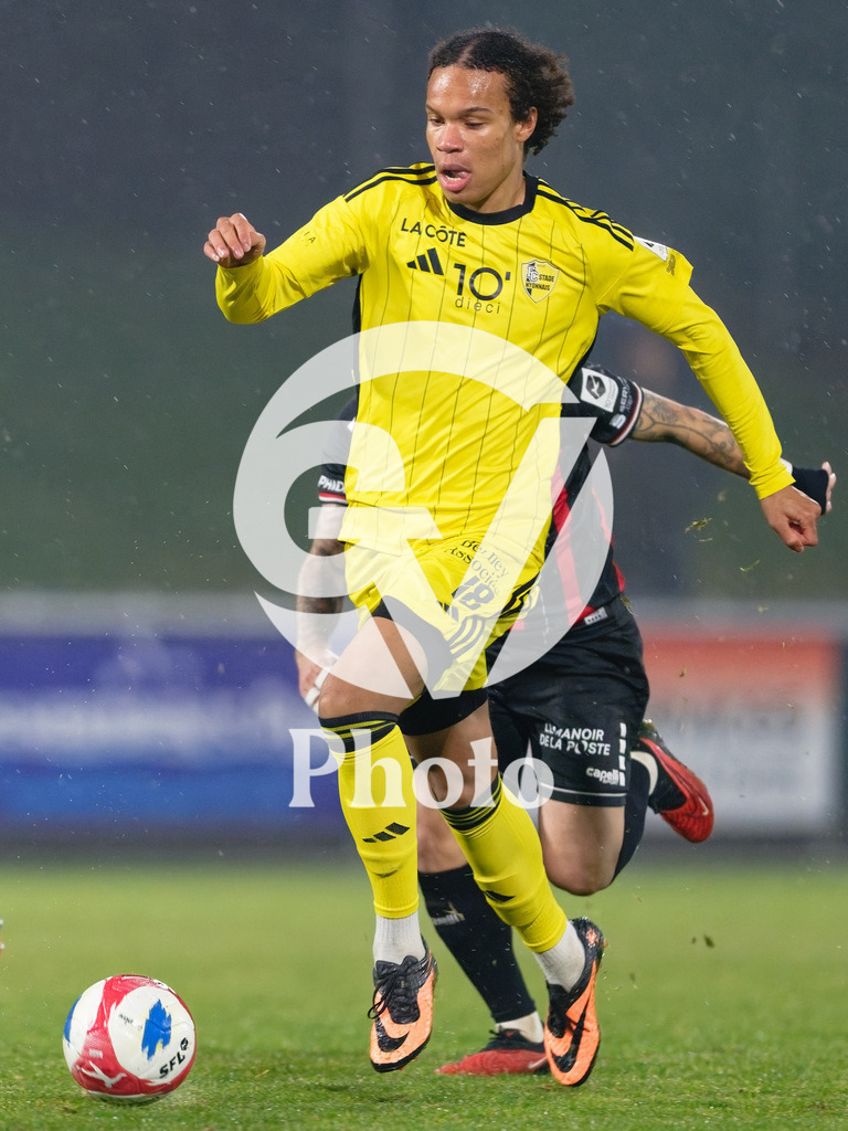 dieci Challenge League - FC Stade Nyonnais v Neuchatel Xamax FCS |  during the dieci Challenge League match between FC Stade Nyonnais and Neuchatel Xamax FCS at Centre sportif de Colovray in Nyon, Switzerland