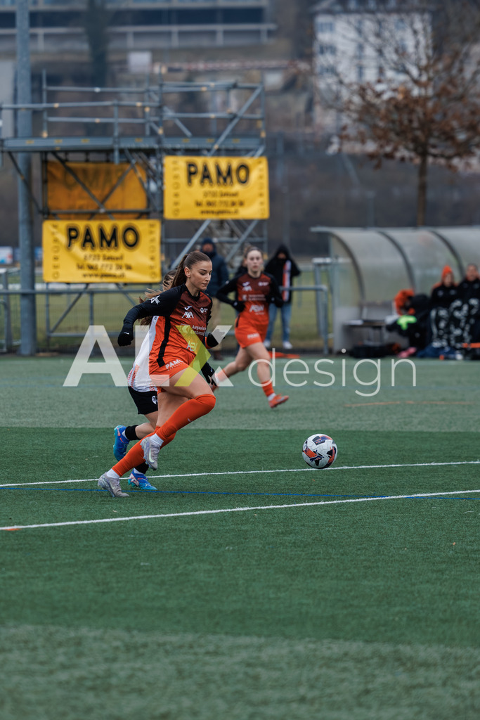 Fußball I Frauen I Saison 2025-2026 I Freundschaftsspiel I FC Aarau Frauen - SC Freiburg U20 I 24.01.2026 | 9 Alketa Rama (FC Aarau) – Angriff, zum 4:0 (TOR) - Realisiert mit Pictrs.com