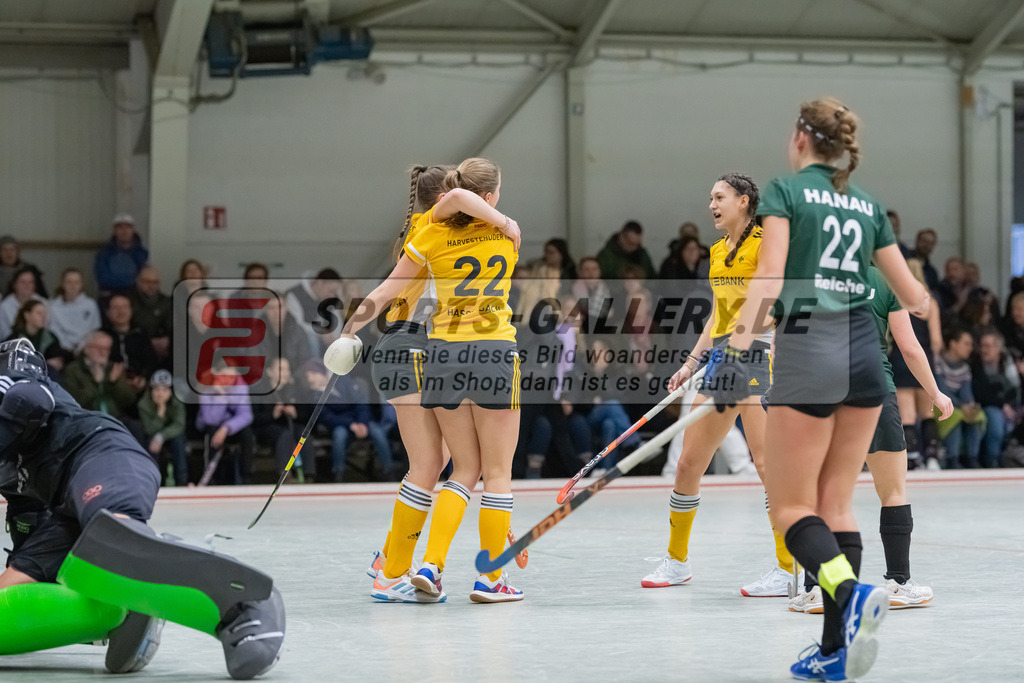 HK_20230225_104199 | Deutsche Meisterschaft WU16 Harvestehuder THC - 1. Hanauer THC am 25.2.2023 DSC 99, Düsseldorf ,