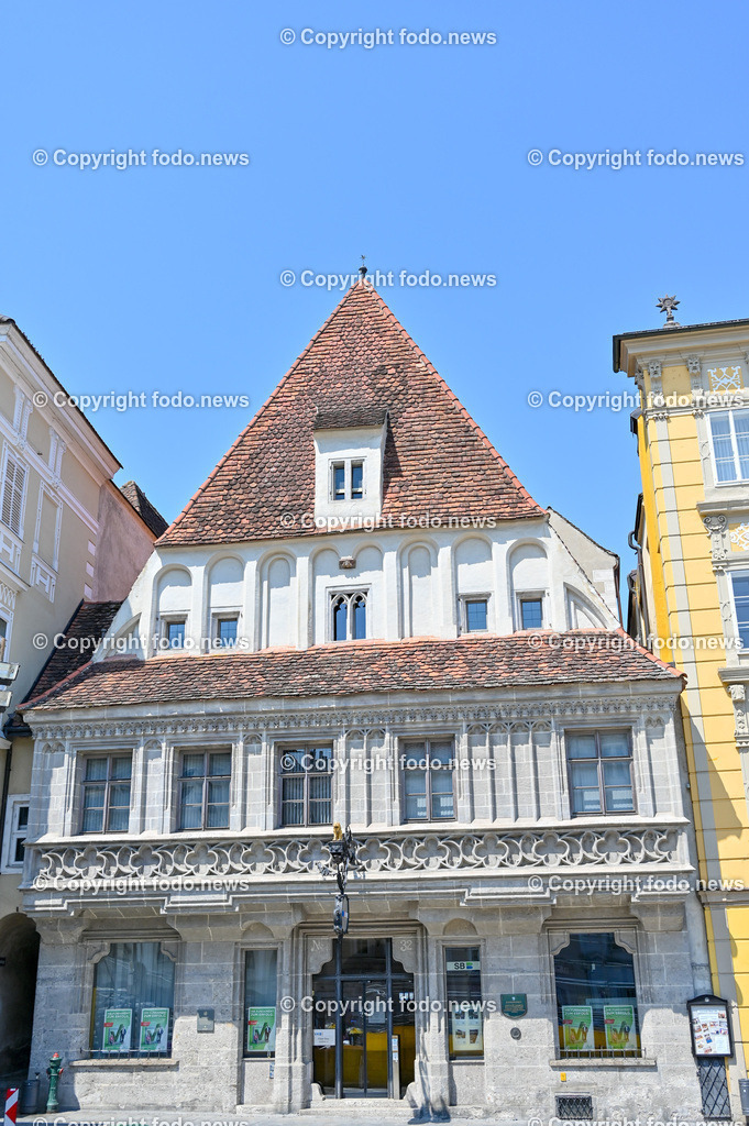 VKB Steyr und Linz_ 09.07.2023-5 | 09.07.2023, Steyr, Linz, AUT, VKB Bank, im Bild VKB Bank Steyr, Bummerlhaus