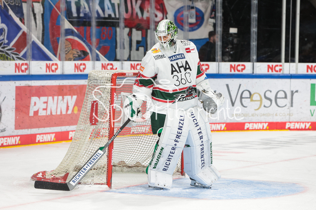 Nuernberg ICE Tigers - Augsburger Panther | Dennis ENDRAS (AEV #44) in Aktion