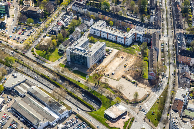 Dortmund230401082 | Luftbild, Ernst & Young GmbH Firmengebäude, Baustelle, Westfalendamm, Dortmund, Ruhrgebiet, Nordrhein-Westfalen, Deutschland