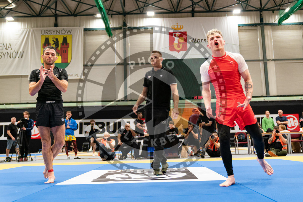 20230916PBB7478 | Fighters compete during the grappling tournement ADCC Trials (European, Middle East and African Championship) in Warsaw, Poland, on September 16, 2023.