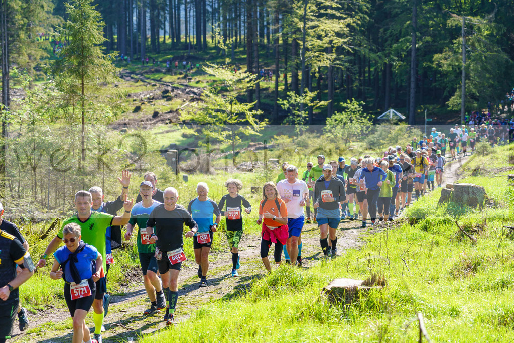 Rennsteiglauf 2023 | Rennsteiglauf 2023 am 12. Mai 2023 - Marathon-Strecke Neuhaus/Rwg. - Schmiedefeld