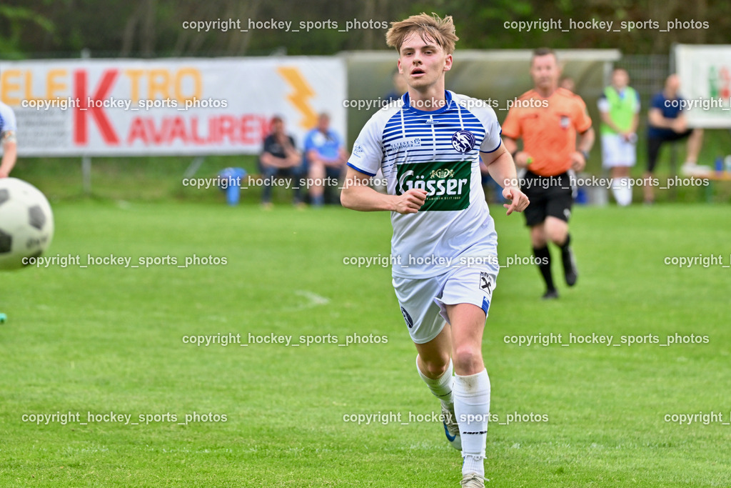 ATUS Velden vs. SV Dellach Gail | #76 Fabio Revelant Dellach Gail, ATUS Velden vs. SV Dellach Gail, ATUS Velden vs. SV Dellach Gail am 03.05.2025 in Velden (Wald Arena Velden), Austria, (Photo by Bernd Stefan)