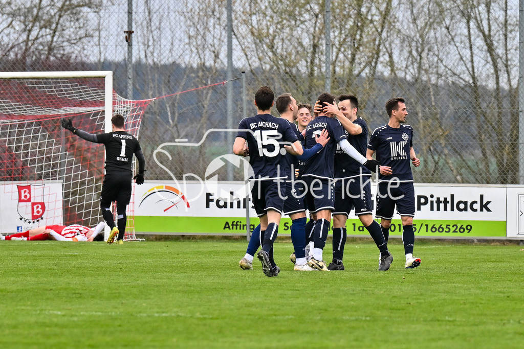 FC Affing - BC Aichach | Jubel nach 0-1