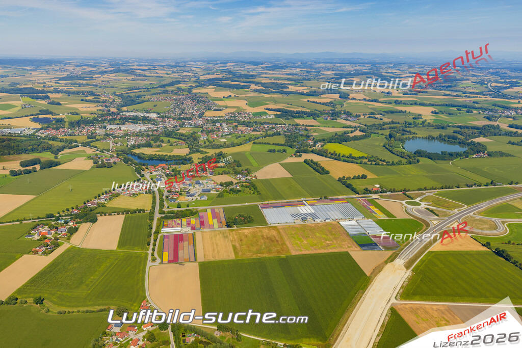 Rottau Pocking Bild- Das Luftbild wurde 2025 vom UL-Flugzeug heraus erstellt ( keine Drohne ) - Hochauflösende Luftaufnahme -Nicht vergleichbar mit Google Maps oder Satelittenbilder- Die Geschenkidee !Mit Lizenz und Bildrechte bestellbar
