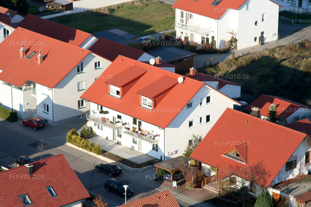 Luftbild: Neubaugebiet An den Tongruben in Rheinzabern im Bundesland Rheinland-Pfalz in Deutschland. Foto: IMG_0312.jpg vom 10.12.2005 durch Werner Riehm/FLY-FOTO.de