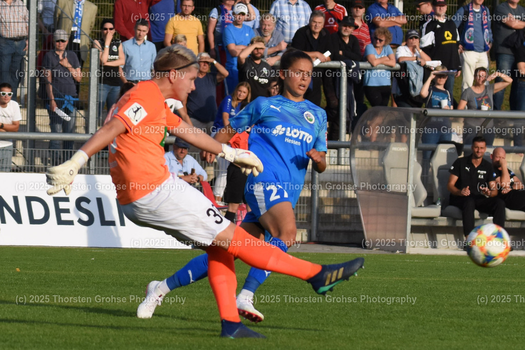 FoFootball, 1. Women-League, 1. FFC Frankfurt vs. 1. FFC Turbine Potsdam, 16.08.2019 | Football, 1. Women-League, 1. FFC Frankfurt vs. 1. FFC Turbine Potsdam, 16.08.2019; in Stadion am Brentanobad in Frankfurt, (Germany)

Image: Vanessa Fischer #30 (1.FFC Turbine Potsdam)

DFL REGULATIONS PROHIBIT ANY USE OF PHOTOGRAPHS as IMAGE SEQUENCES and/or QUASI-VIDEO. - Realisiert mit Pictrs.com