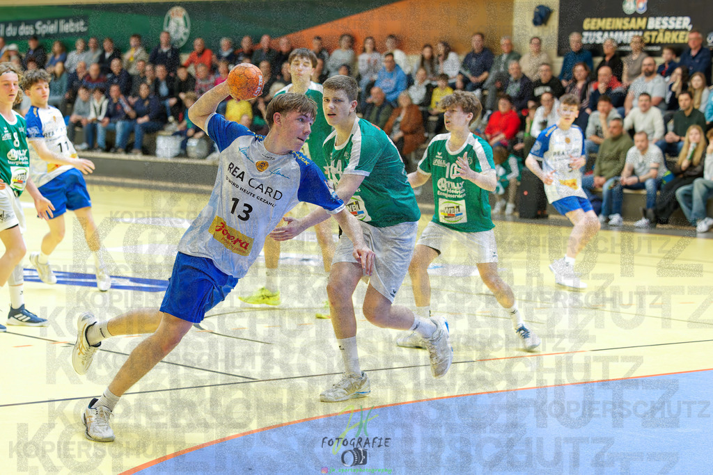 mJC-Regionalliga, Halbfinale Hessenmeisterschaft; HSG Dutenhofen/Münchholzhausen - TSV Pfungstadt | mJC-Regionalliga, Halbfinale Hessenmeisterschaft; HSG Dutenhofen/Münchholzhausen - TSV Pfungstadt am 15.03.2025 in Münchholzhausen (Sporthalle Münchholzhausen)Photo © 2025 - Jörg Heinrich - Realisiert mit Pictrs.com
