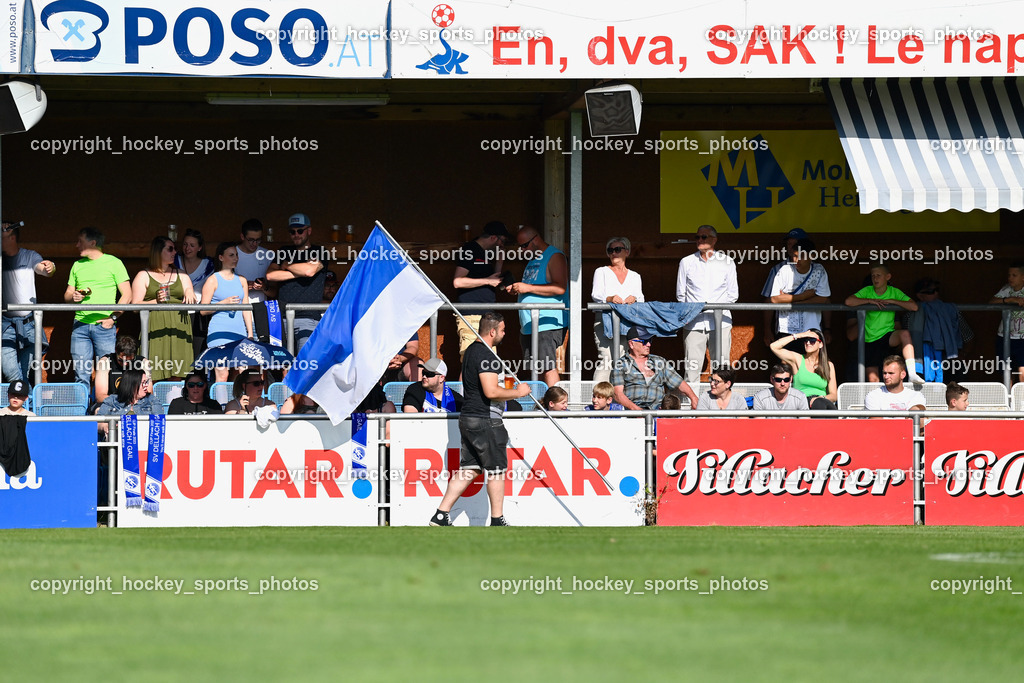 SAK vs. SV Dellach Gail 17.6.2023 | SV Dellach Gail Fans, SV Dellach Gail Fahne