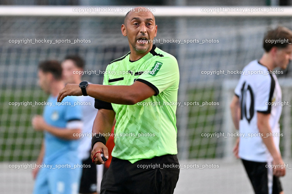 SV Spittal vs. SVG Bleiburg | Edin Avdic Referee, SV Spittal vs. SVG Bleiburg, SV Spittal vs. SVG Bleiburg am 14.08.2024 in Spittal an der Drau (Goldeck Stadion), Austria, (Photo by Bernd Stefan)