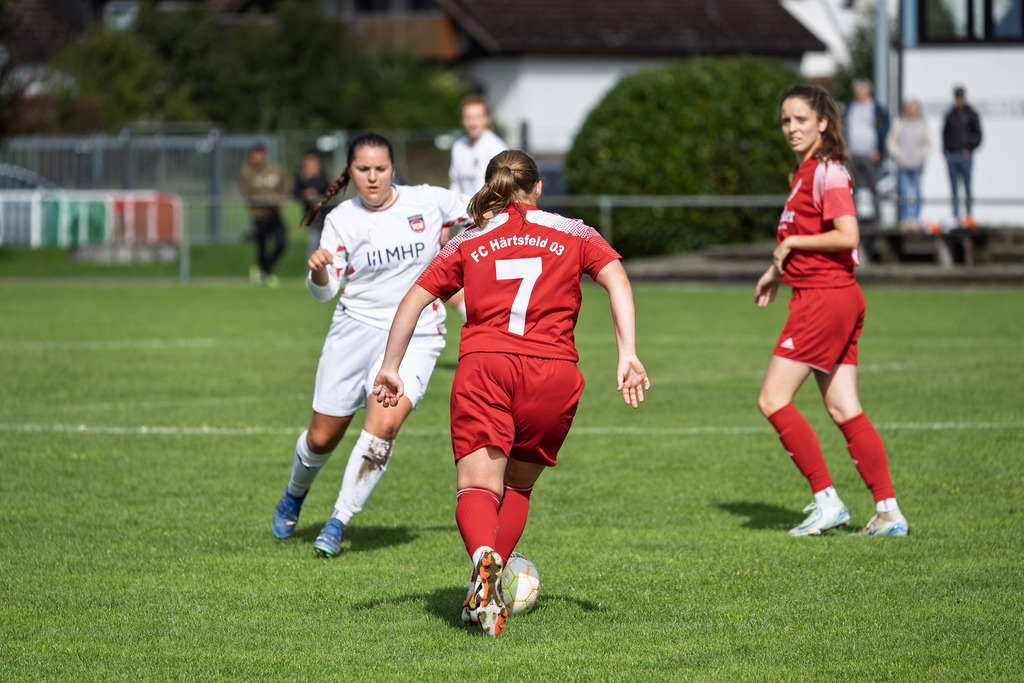 HÄRFCH_250914_8614 | FC Härtsfeld 03 vs. 1.FC Heidenheim 1846 II, Fußball, Frauen, Bezirksliga, 2025/2026, 1. Spieltag, 14.09.2025 in Dischingen(Foto: Michael Bulling) - Realisiert mit Pictrs.com