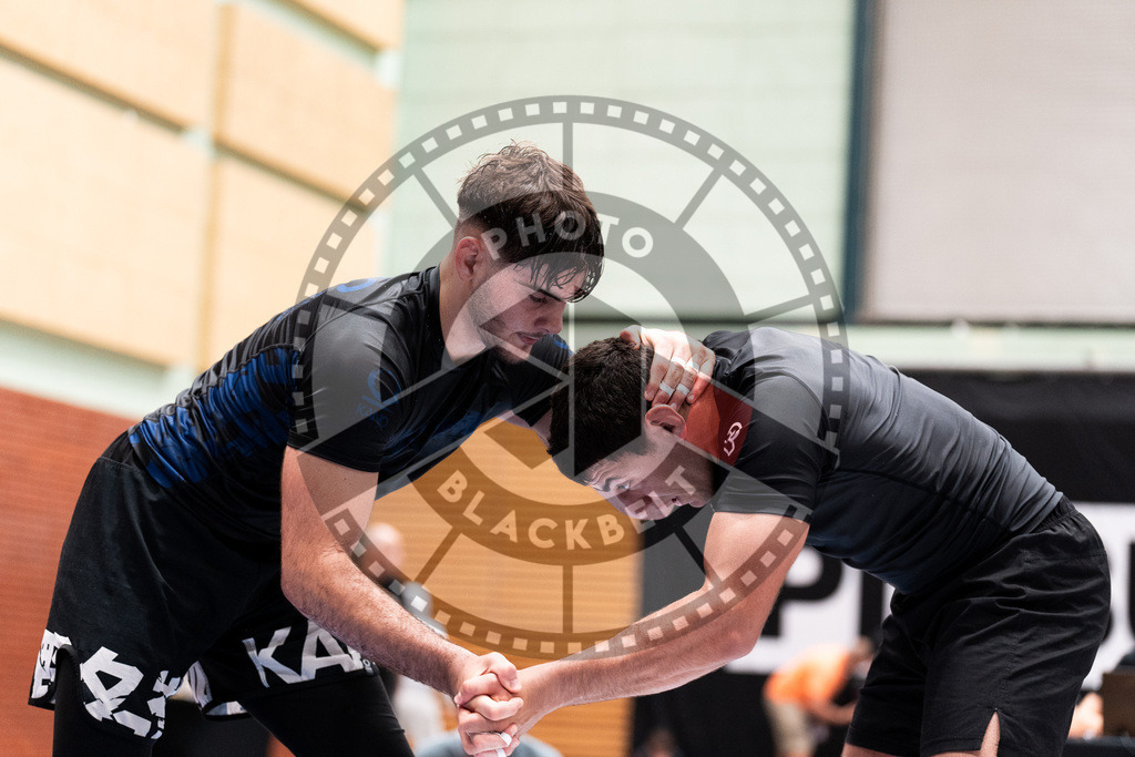 20250906PBB0545 | Fighters compete during the ADCC European Trials  competition in Warsaw, Poland, on September 6, 2025.