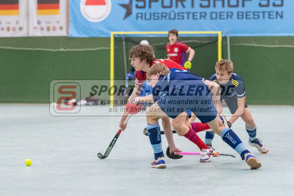 HK_20230304_105799 | Deutsche Meisterschaft MU16 Zehlend. Wespen - Mannheimer HC am 4.3.2023 RWK, Köln ,