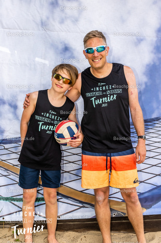 2023-00069303-Vater-Sohn-Turnier | 18.05.2023; Berlin Foto: Gerold Rebsch - www.beachpics.de