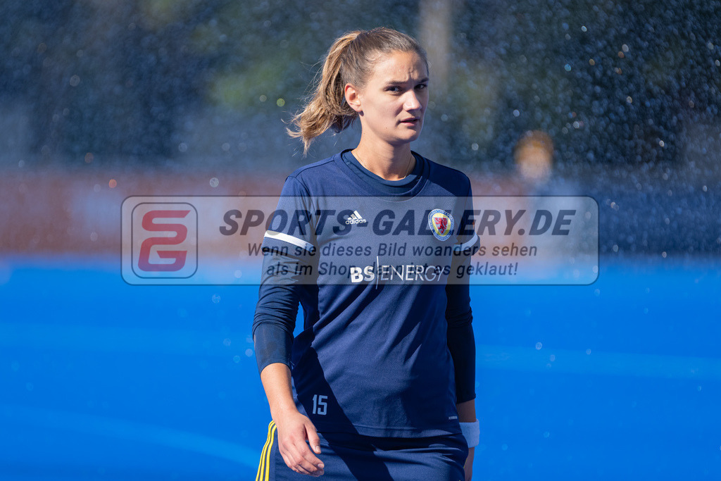 HK_20221008_100316 | 2. Bundesliga Damen Crefelder HTC - Eintracht Braunschweig  am 8.10.2022 Crefelder HTC, Krefeld , Krause Anna ( Eintracht Braunschweig #15 )