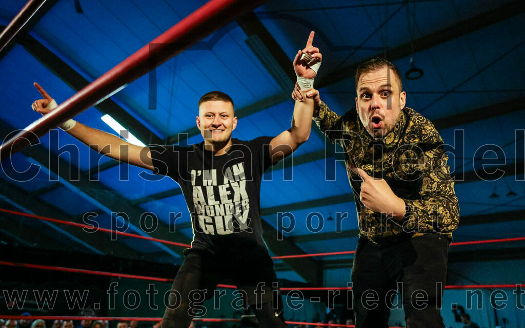 2023-11-11_059_Erding_Wrestlingshow | Erding, Deutschland, 11.11.2023:
Wrestling, Saison 2023, EWS Wrestling ERDING

Foto: Christian Riedel / fotografie-riedel.net