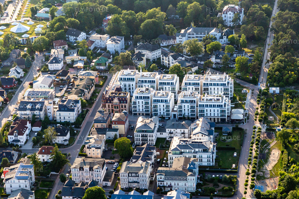 Luftbild: the breeze - VELA Hotels im Ortsteil Ahlbeck U in Heringsdorf im Bundesland Mecklenburg-Vorpommern in Deutschland. – Foto: IMG_141567.jpg vom 06.06.2024 durch Werner Riehm/FLY-FOTO.de – Auflösung des Originals: 5472 x 3648 px – the breeze ⁓ Ihr Hotel mit Meerblick in Ahlbeck auf Usedom