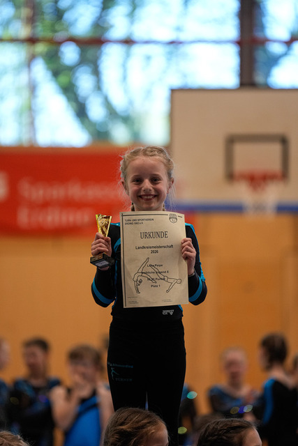 20260425 Gerätturnen  Vormittag Siegerehrung | Landkreismeisterschaften Erding 2026Datum: 20260425Ort: Erding(DE) - Sempt-Sport-HalleFotograf: Christian Habel