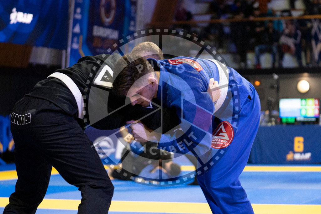 20240119PBB1185 | Fighters compete during the IBJJF European Championship in Paris, France, on January 19, 2024.