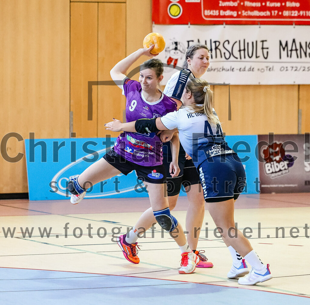 2023-12-16_050_SpVgg_Altenerding_gegen_HC_Donau-Paar_II | Erding, Deutschland, 16.12.2023:
Handball, Bezirksoberliga Frauen Altbayern 2023 / 2024, 10. Spieltag, SpVgg Altenerding gegen HC Donau/Paar II, Endergebnis: 22:22

Foto: Christian Riedel / fotografie-riedel.net