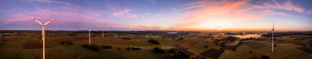 Blick über die Alb bei Aufhausen am Morgen | löwenblicke | shop