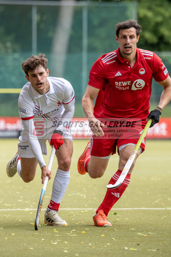 SFE_20250524_0059 | Köln, Deutschland, 24.05.2025:  Hockey 1. Bundesliga Herren Rot-Weiss Köln - Mannheimer THC im KTHC Stadion Rot-Weiss Köln Tennis and Hockey Club am 24.05.2025 in Köln, Deutschland. (Foto von Stephan Fehrmann)Köln, Germany, 24.05.2025: Hockey 1. Bundesliga Herren Rot-Weiss Köln - Mannheimer THC in KTHC Stadion Rot-Weiss Köln Tennis and Hockey Club at 24.05.2025 in Köln, Deutschland. (Foto from Stephan Fehrmann)