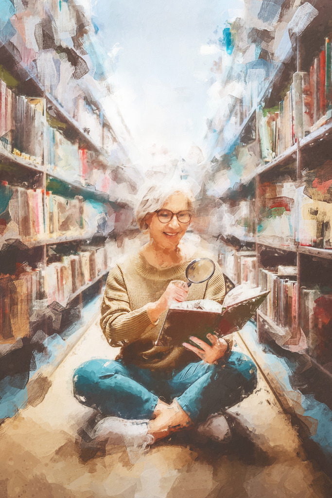 Jahreslosung 2025 Motiv Frau | Variante ohne Text