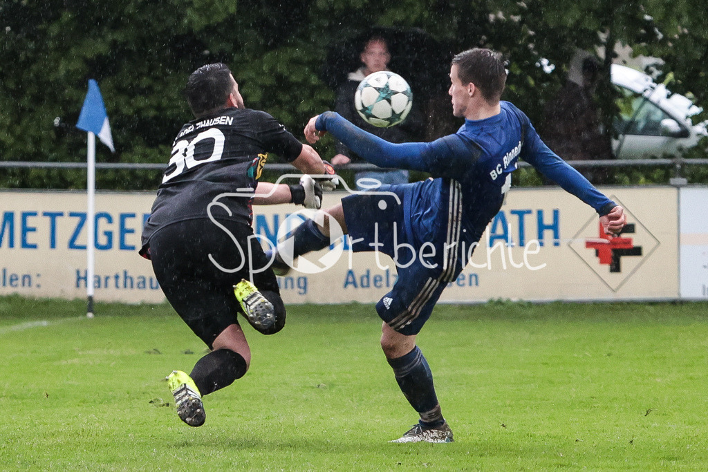 BC Aichach - FC Rennertshofen | Foul von BCR #11 an BCA #30